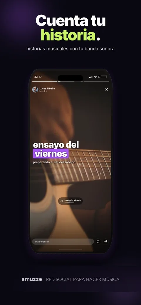Cuenta tu historia.